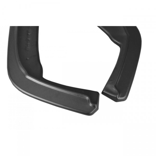 Heck Ansatz Flaps Diffusor für BMW M3 E46 Coupe schwarz Hochglanz