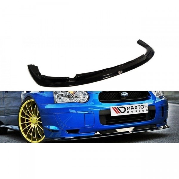 Front Ansatz für Subaru Impreza WRX STI (BLOBEYE) schwarz Hochglanz