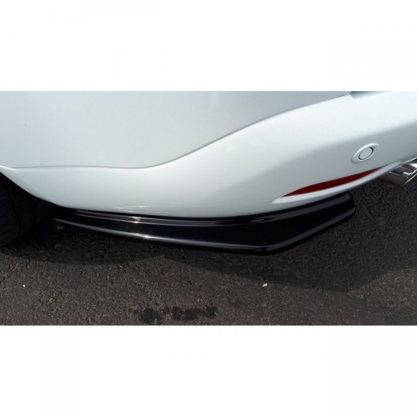 Diffusor Heck Ansatz Flaps FORD S-MAX TITANIUM FACELIFT schwarz Hochglanz