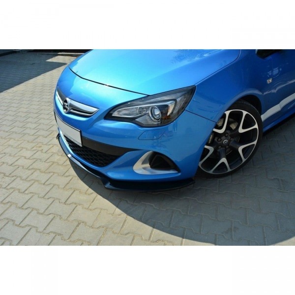 Front Ansatz für OPEL ASTRA J OPC / VXR v.2 schwarz Hochglanz