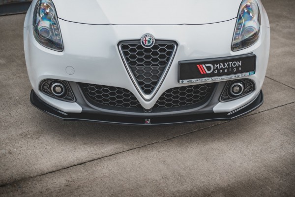 Front Ansatz V.2 für Alfa Romeo Giulietta schwarz Hochglanz
