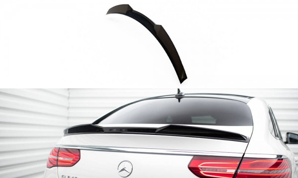 Spoiler CAP für 3D Mercedes-Benz GLE Coupe 43 AMG / AMG-Line C292 schwarz Hochglanz