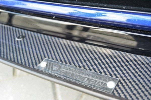 Racing Front Ansatz passend Carbon Look für VW GOLF 7 R Facelift - HYBRID