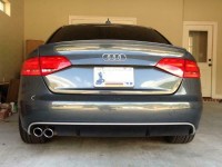 Diffusor für Audi A4 8K B8 Spoiler Heckansatz Limousine Avant S-Line Heckspoiler Diffusor für Audi A4 8K B8 Spoiler Heckansatz Limousine Avant S-Line Heckspoiler