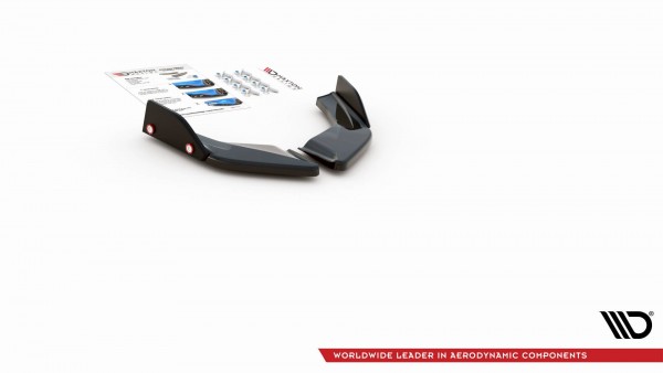 Heck Ansatz Flaps Diffusor V.2 +Flaps für Volkswagen Golf GTI / GTE Mk8