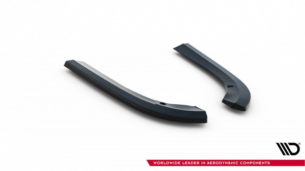 Heck Ansatz Flaps Diffusor für Dodge Durango SRT Mk3 schwarz Hochglanz