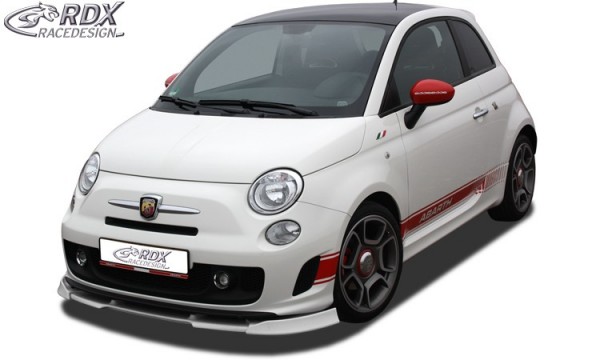 RDX Frontspoiler VARIO-X für FIAT 500 Abarth Frontlippe Front Ansatz Vorne Spoilerlippe