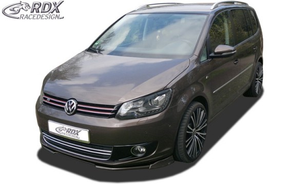RDX Frontspoiler VARIO-X für VW Touran 1T1 Facelift 2011+ / Caddy 2011+ Frontlippe Front Ansatz Vorn