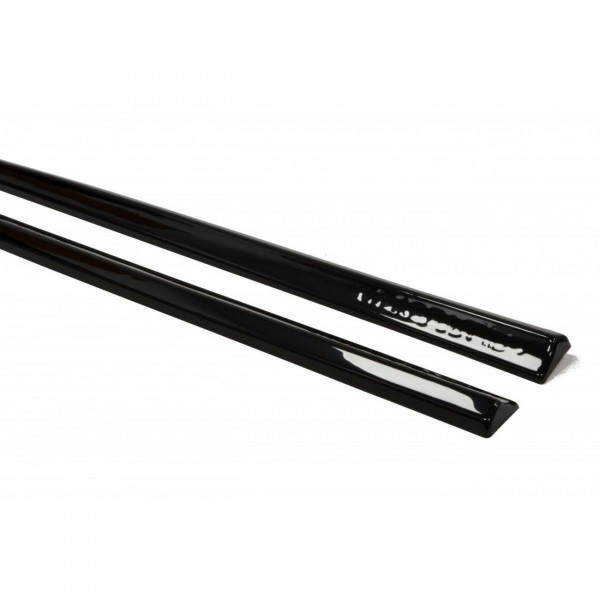 Seitenschweller Ansatz für Audi S3 / A3 S-Line 8V / 8V FL Sportback schwarz Hochglanz