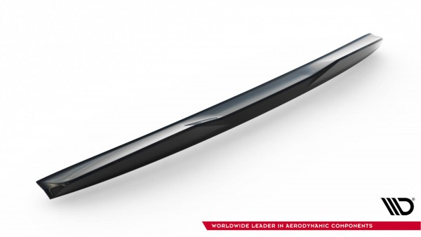 Spoiler CAP für 3D Audi A5 Sportback F5 schwarz Hochglanz