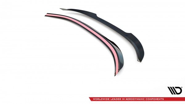 Spoiler CAP für Hyundai I30 Fastback N-Line Mk3 schwarz Hochglanz