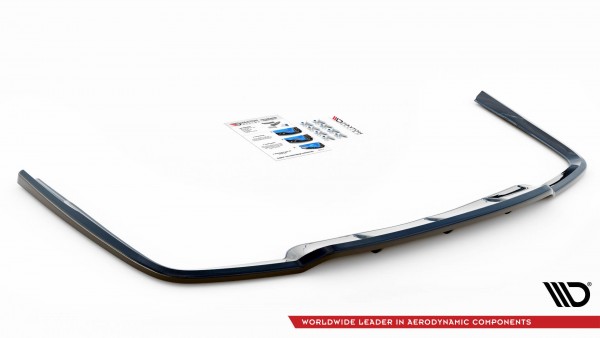 Mittlerer Diffusor Heck Ansatz DTM Look für Lexus GS F Sport Hybrid Mk4 (L10) schwarz Hochglanz