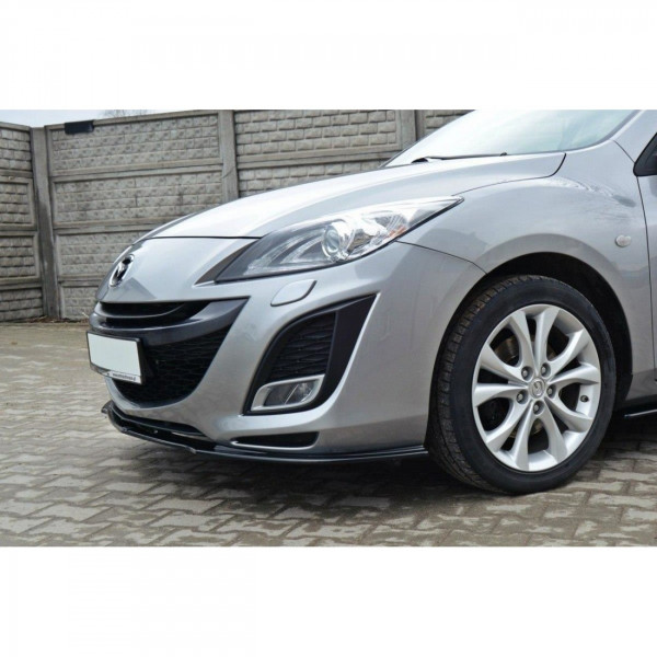 Front Ansatz für MAZDA 3 MK2 SPORT (vor Facelift) schwarz Hochglanz