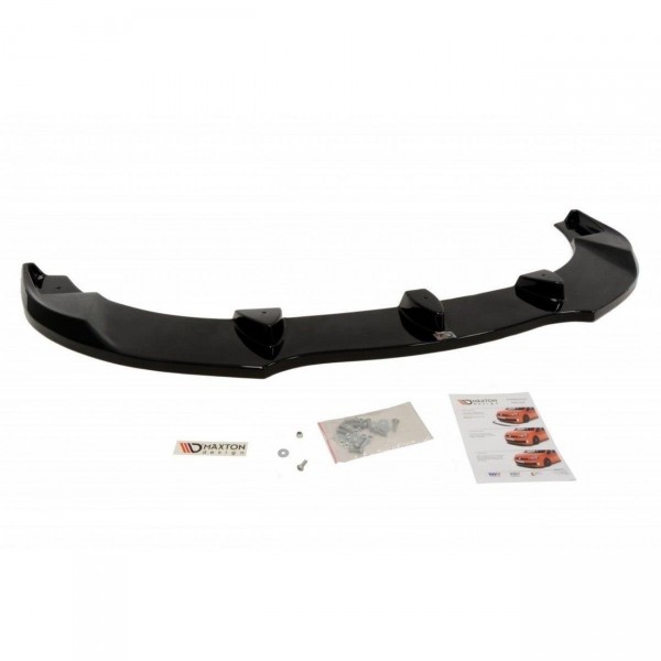 Front Ansatz für PORSCHE 911 Carrera 997.1 schwarz Hochglanz