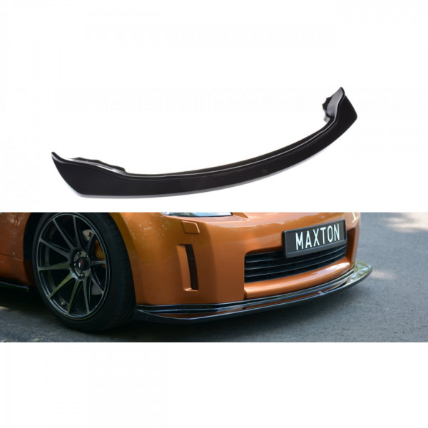 Front Ansatz für NISSAN 350Z schwarz Hochglanz
