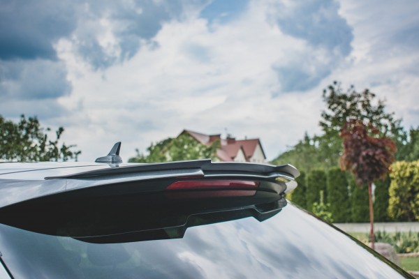 Spoiler CAP für Audi S6 / A6 S-Line C7 Avant schwarz Hochglanz