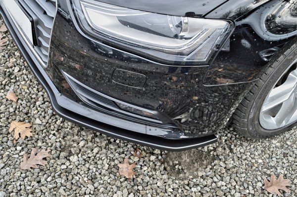 Cup Frontspoilerlippe aus ABS hochglanz schwarz Audi A5 / B8 Facelift S-Line Ab Bj.:2011- Für alle A