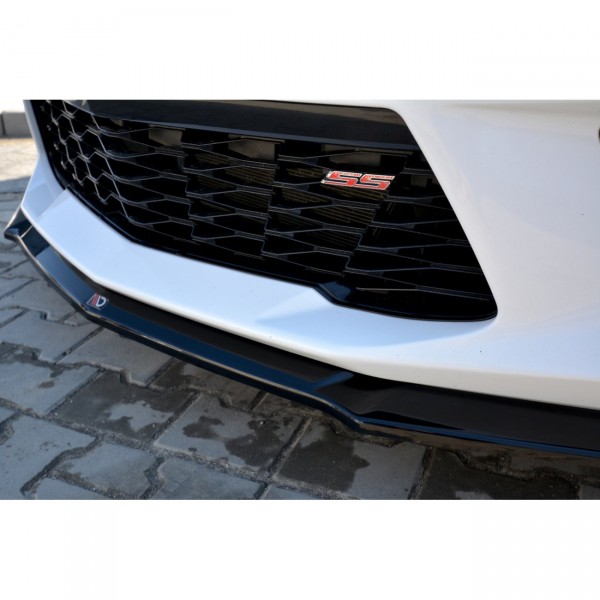 Front Ansatz V.2 für CHEVROLET CAMARO 6TH-GEN. PHASE-I 2SS COUPE schwarz Hochglanz