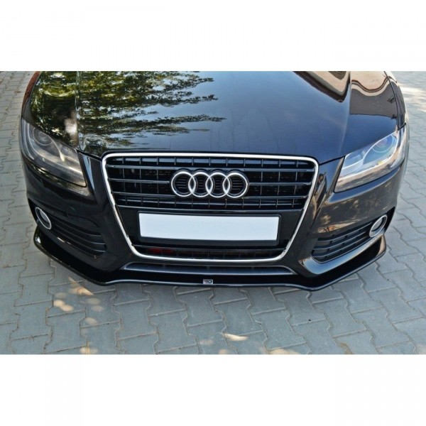 Front Ansatz für Audi S5 / A5 S-Line 8T schwarz Hochglanz