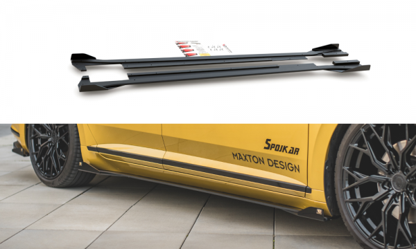 Robuste Racing Seitenschweller Ansatz + Flaps Volkswagen Arteon R-Line