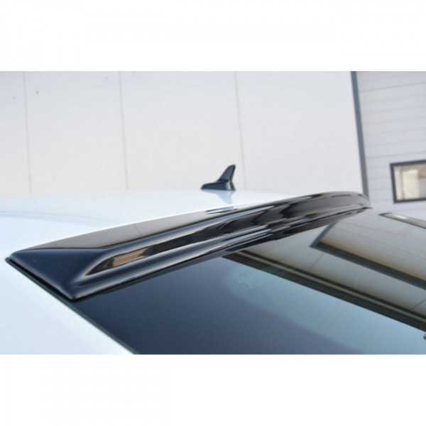 Heckscheiben Spoiler für Skoda Superb Mk3 / Mk3 FL Hatchback schwarz Hochglanz
