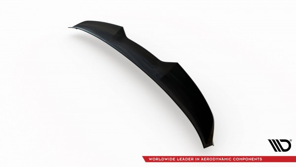 Spoiler CAP für 3D Audi A3 / A3 S-Line / S3 / RS3 Limousine 8V schwarz Hochglanz