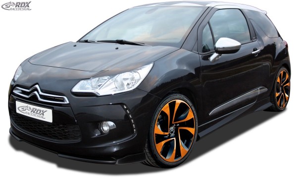 RDX Frontspoiler VARIO-X für CITROEN DS3 (2010-2016) Frontlippe Front Ansatz Vorne Spoilerlippe