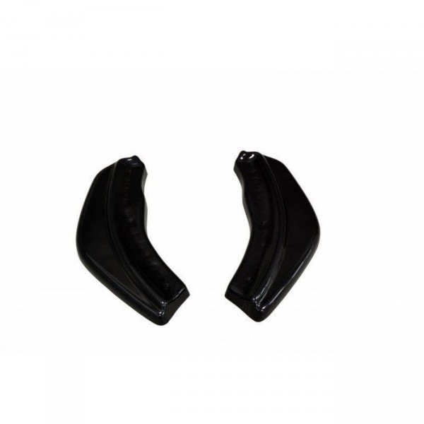 Heck Ansatz Flaps Diffusor für Ford Focus RS Mk1 schwarz Hochglanz