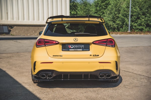 Spoiler CAP für Mercedes-AMG A 45 S W177 schwarz Hochglanz