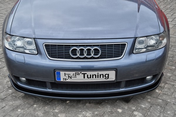 Cup Frontspoilerlippe aus ABS hochglanz schwarz Audi S3 (8L) Bj.: 1999-2003 Für alle Ausführungen pa