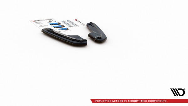 Heck Ansatz Flaps Diffusor V.1 für Audi RS3 8V Sportback schwarz Hochglanz