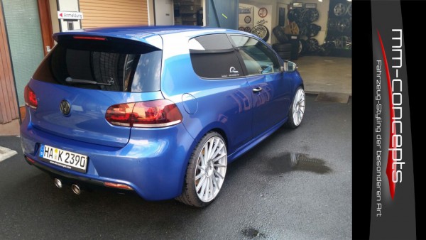 Dachspoiler für VW Golf VI 6 R GTI R20 Spoiler Heckflügel Ansatz Dach ED35 Neu