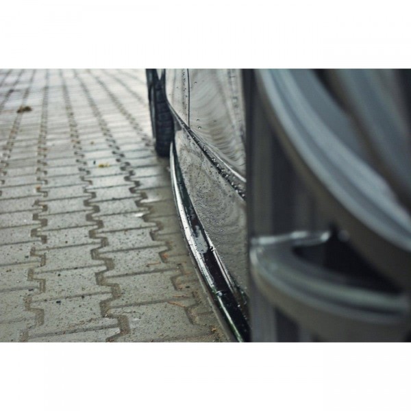 Seitenschweller Ansatz für BMW 5er F10/ F11 M-POWER/ M Paket schwarz Hochglanz