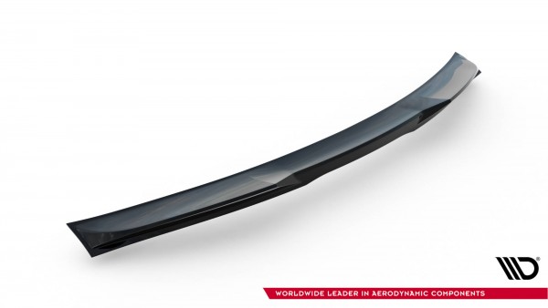 Spoiler CAP für 3D Tesla Model S Plaid Mk1 Facelift schwarz Hochglanz