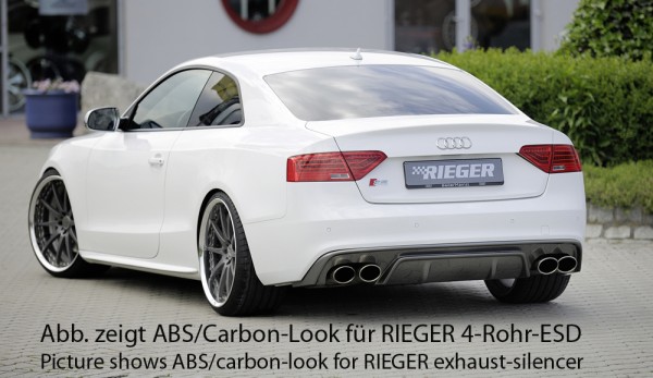 Rieger Heckeinsatz Audi A5 (B8/B81) Coupé