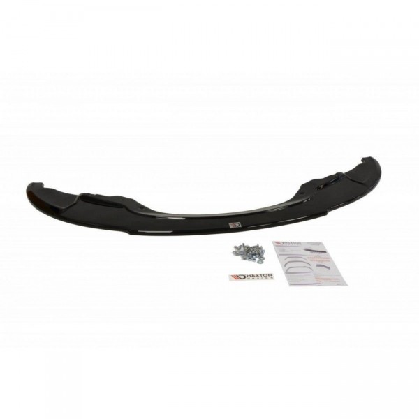 Front Ansatz für BMW 3er E92 M Paket schwarz Hochglanz