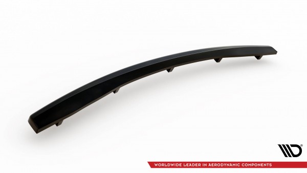 Hinten Splitter (mit einem vertikalem balken) für BMW 6er Coupe / Cabrio E63 / E64 schwarz Hochglanz