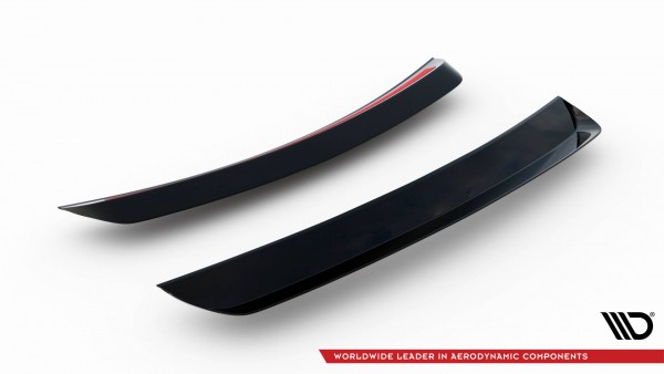 Spoiler CAP für Porsche Boxster 987 schwarz Hochglanz