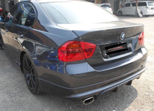 Diffusor für 3er BMW Typ E90 E91 Bj. 04 -11 M Performance Paket Heck Ansatz