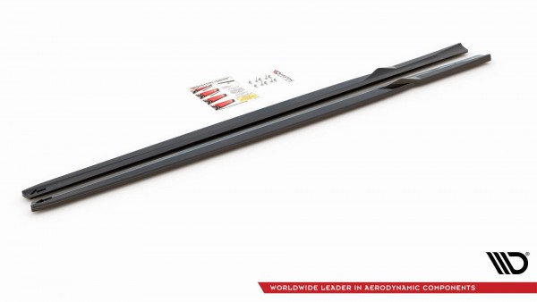 Seitenschweller Ansatz für V.2 für BMW M2 F87 Carbon Look