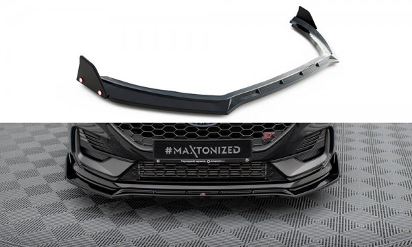 Front Ansatz V.4 +Flaps für Ford Fiesta ST Mk8 Facelift