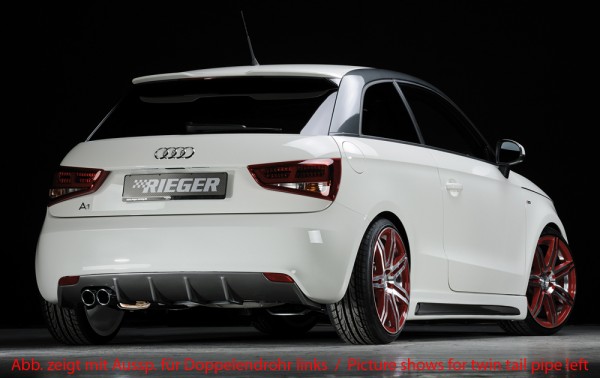 Rieger Heckeinsatz Audi A1 (8X) 5-tür. (Sportback)