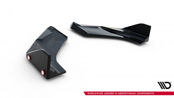 Heck Ansatz Flaps Diffusor V.4 +Flaps für Hyundai I30 N Hatchback Mk3 Facelift