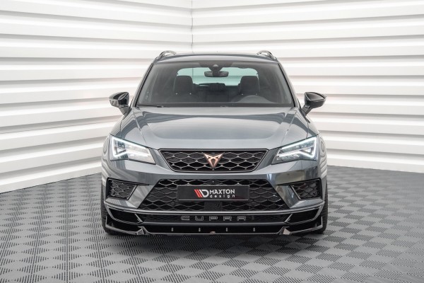 Front Ansatz V.1 für Cupra Ateca schwarz Hochglanz