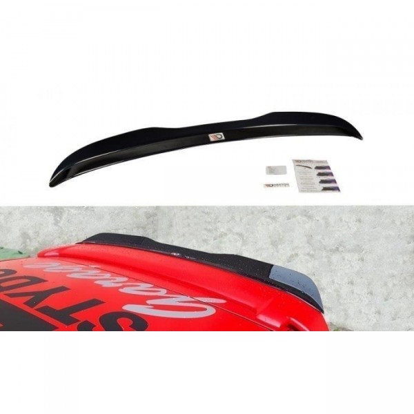Spoiler CAP für HONDA JAZZ MK1 schwarz Hochglanz
