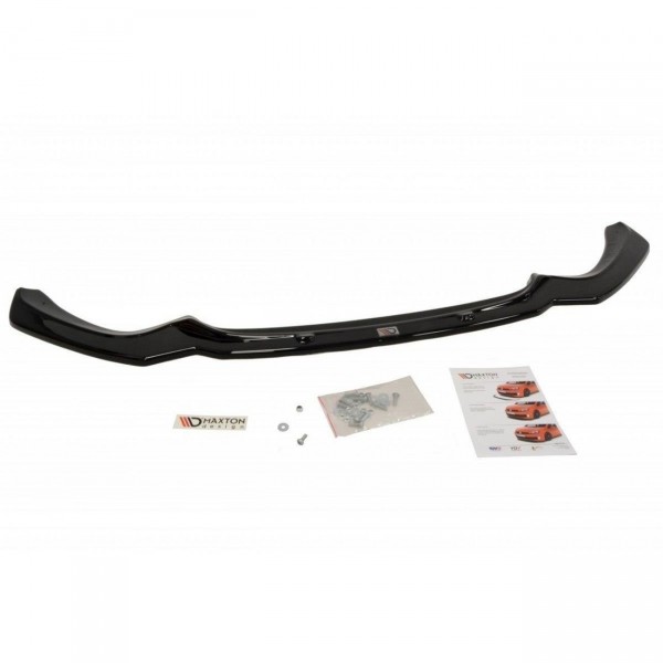 Front Ansatz V.1 für BMW 1er F20/F21 M-Power FACELIFT schwarz Hochglanz