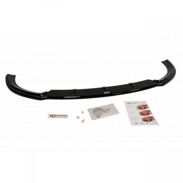 Front Ansatz V.2 für Ford Focus RS Mk2 schwarz Hochglanz