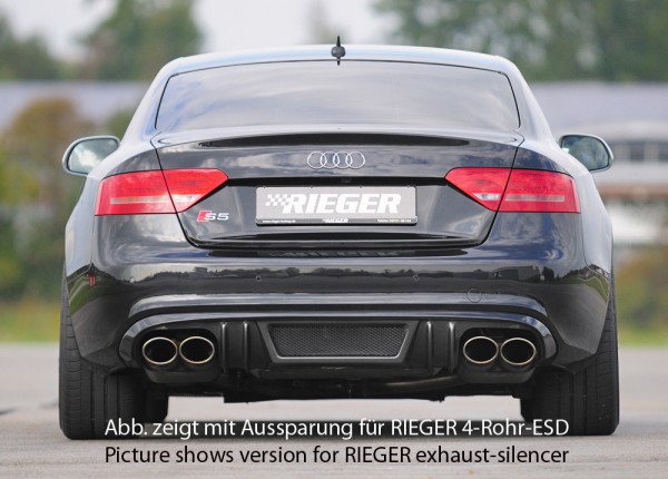 Rieger Heckeinsatz Audi A5 (B8/B81) Sportback