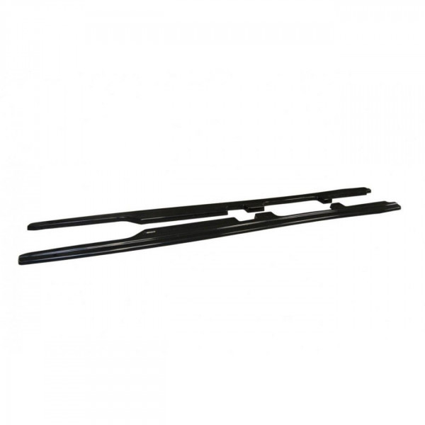 Seitenschweller Ansatz für Lexus RC F schwarz Hochglanz