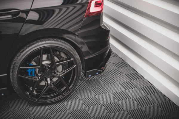 Heck Ansatz Flaps Diffusor V.2 +Flaps für Volkswagen Golf R Mk8